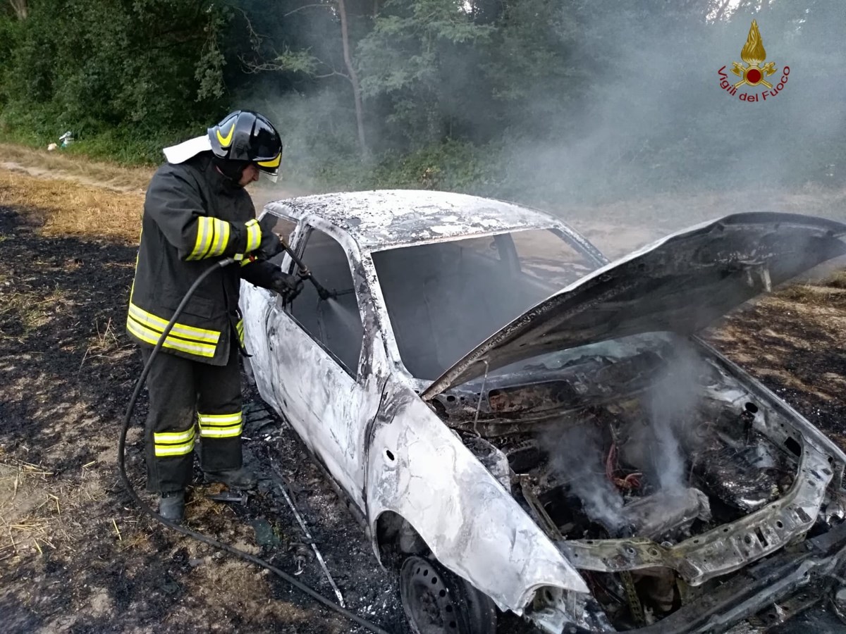 Fanno Scampagnata E Trovano Auto Distrutta Umbriaon