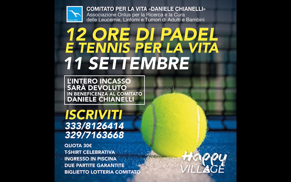 Terni Seconda Edizione Del Torneo Di Padel E Tennis Per La Beneficenza