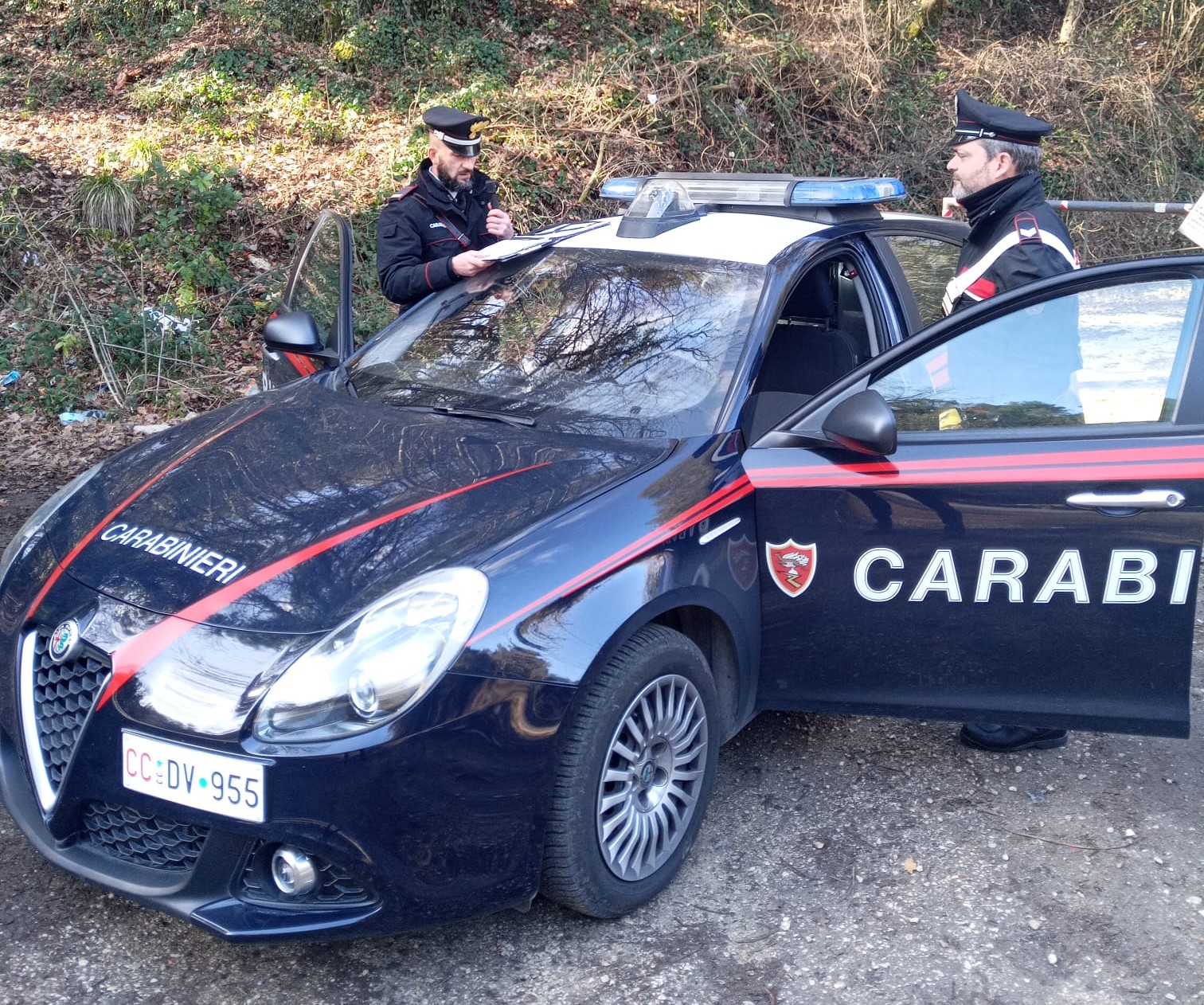 Narni il supermarket della droga è nel bosco di Testaccio Arrestato