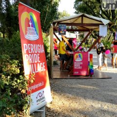 Perugia Pride Village, immagini dal Frontone