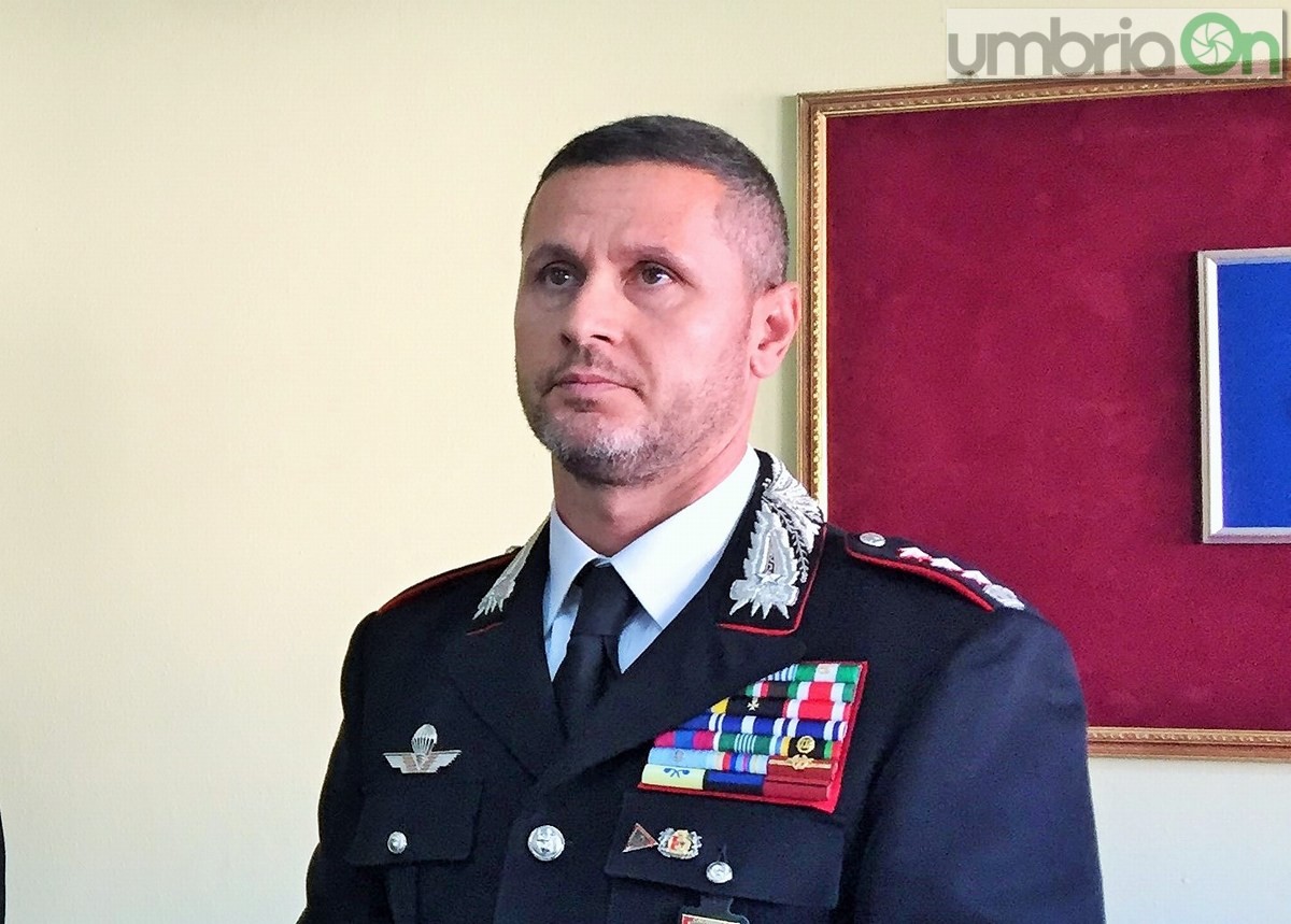 Colonnello Davide Rossi, comandante provinciale carabinieri Terni – 26 ...