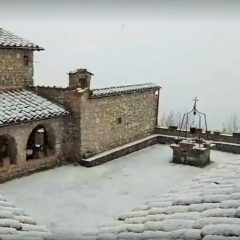 Umbria, ecco la neve: guarda le immagini