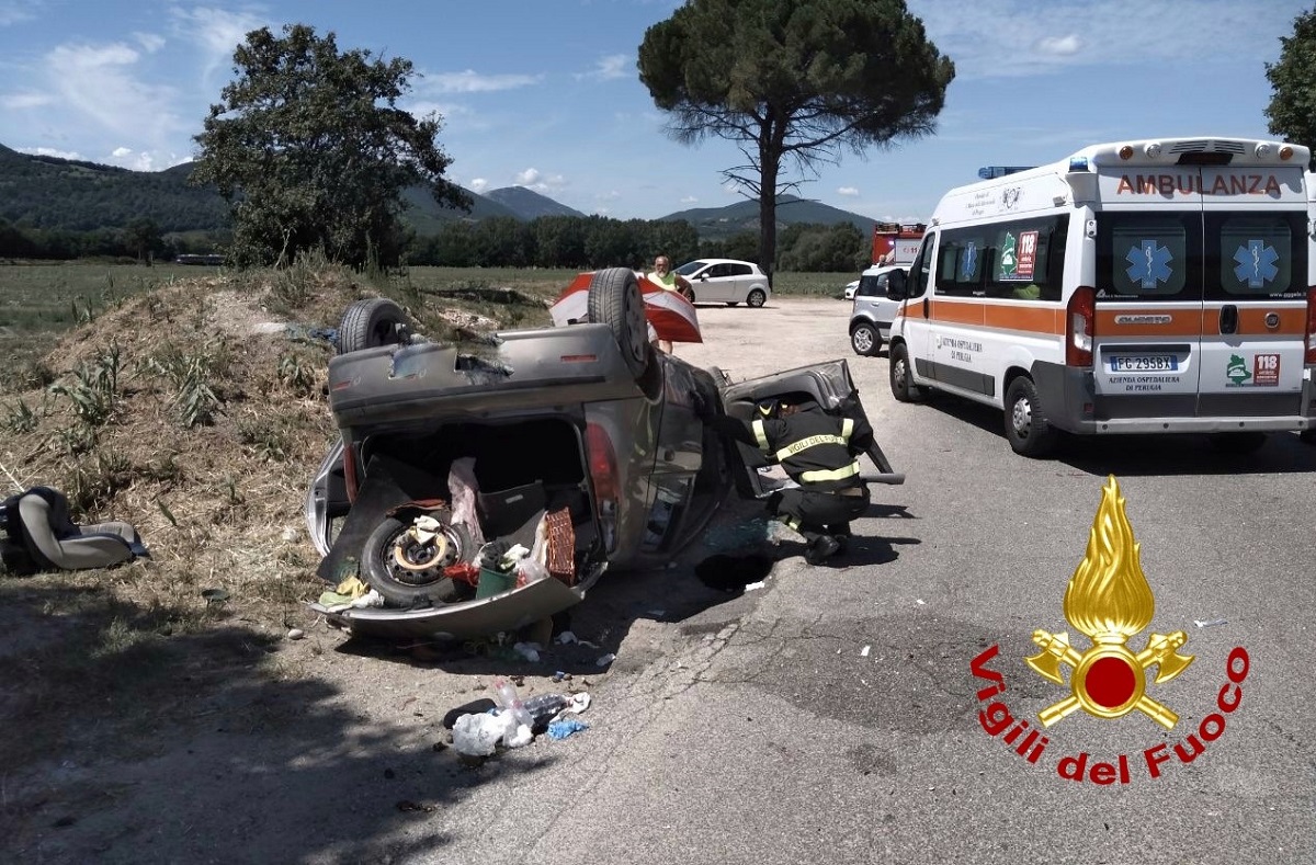 Si Ribalta Con L’auto, 70enne è Grave | UmbriaON