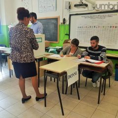Foto – Umbria al voto, immagini dai seggi