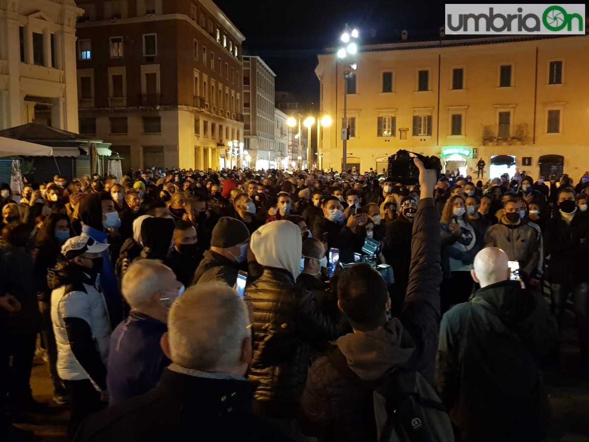 Covid, Protesta A Terni Per Misure Dpcm-Foto | UmbriaON