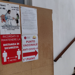 Terni, Hub vaccinale nella sede di ‘Aiutiamoli a vivere’