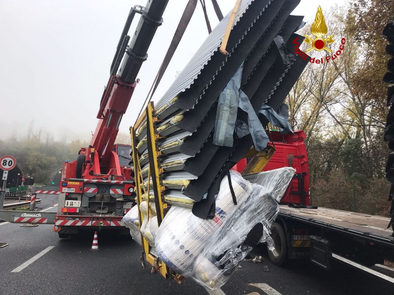 Camion Perde Carico, Bloccato Il Traffico In Ingresso A Perugia | UmbriaON