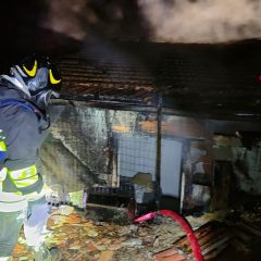 Spoleto: incendio causa inagibilità di uno stabile a Morgnano