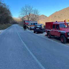 Cerreto di Spoleto, scivola in un dirupo: Arma, vigili del fuoco e 118 in azione