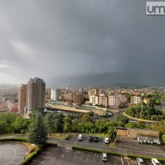 Umbria, tornano pioggia e allerta gialla con il ciclone Poppea