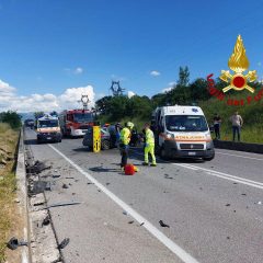 Ancora un incidente sulla Pian d’Assino a Gubbio: cinque feriti