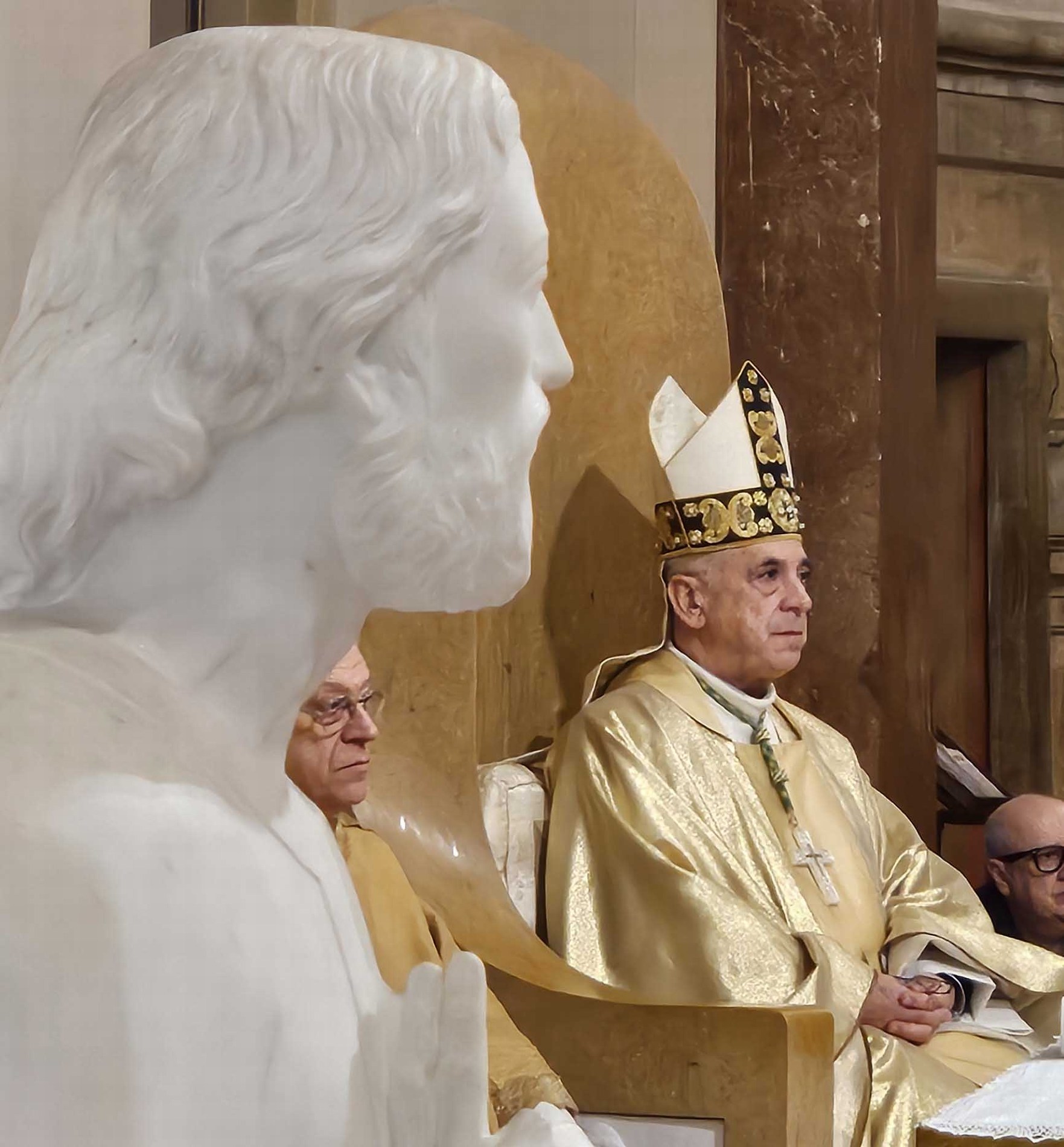 Terni la messa della notte di Natale in duomo Mentalità limitate non aiutano la pace UmbriaON